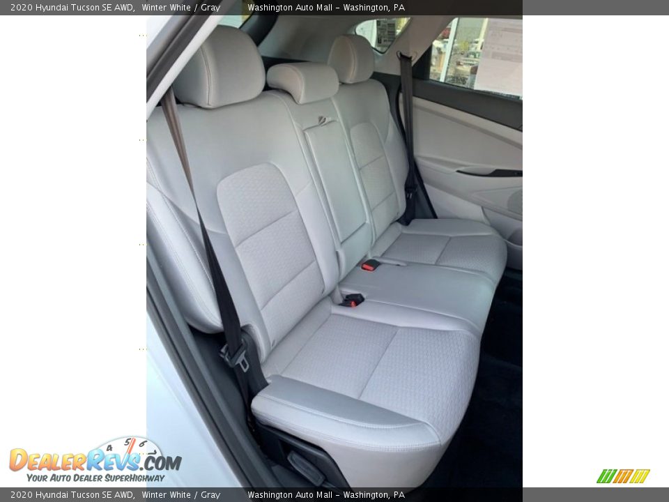 2020 Hyundai Tucson SE AWD Winter White / Gray Photo #25
