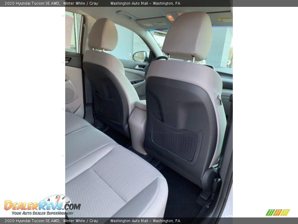 2020 Hyundai Tucson SE AWD Winter White / Gray Photo #26
