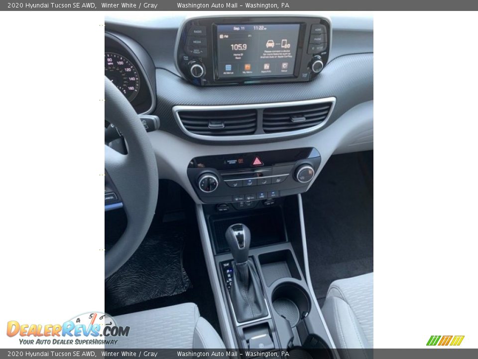 2020 Hyundai Tucson SE AWD Winter White / Gray Photo #32