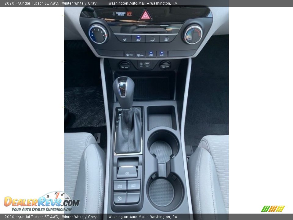 2020 Hyundai Tucson SE AWD Winter White / Gray Photo #34