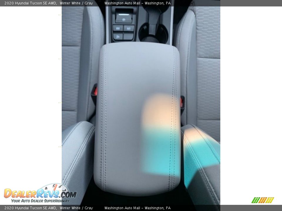 2020 Hyundai Tucson SE AWD Winter White / Gray Photo #35
