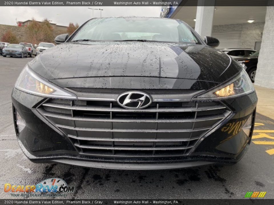 2020 Hyundai Elantra Value Edition Phantom Black / Gray Photo #8