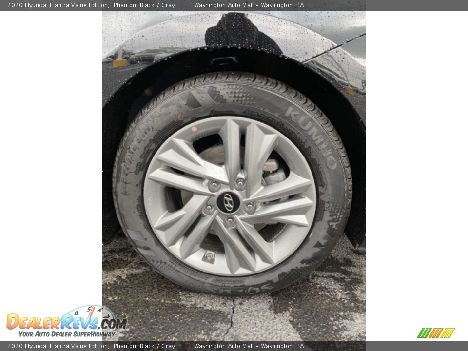2020 Hyundai Elantra Value Edition Phantom Black / Gray Photo #30