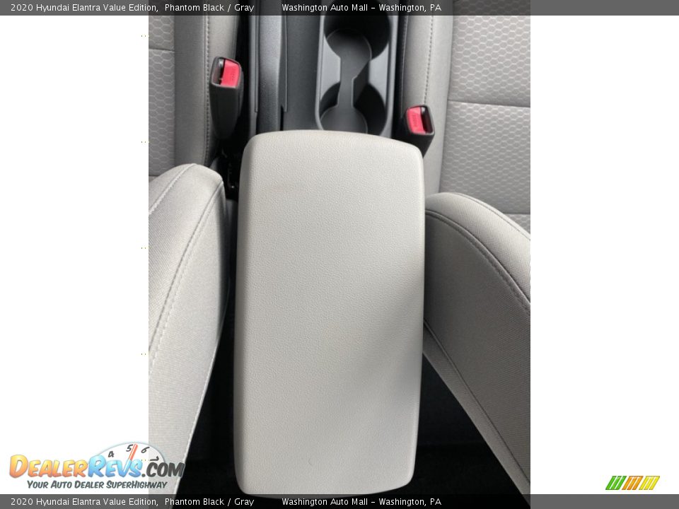 2020 Hyundai Elantra Value Edition Phantom Black / Gray Photo #35