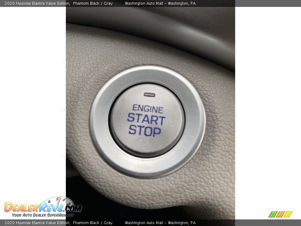 2020 Hyundai Elantra Value Edition Phantom Black / Gray Photo #36