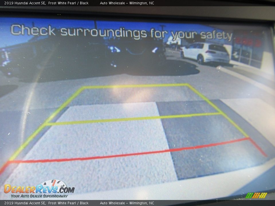 2019 Hyundai Accent SE Frost White Pearl / Black Photo #18