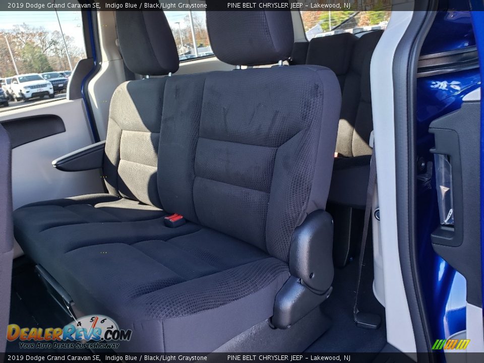 2019 Dodge Grand Caravan SE Indigo Blue / Black/Light Graystone Photo #6