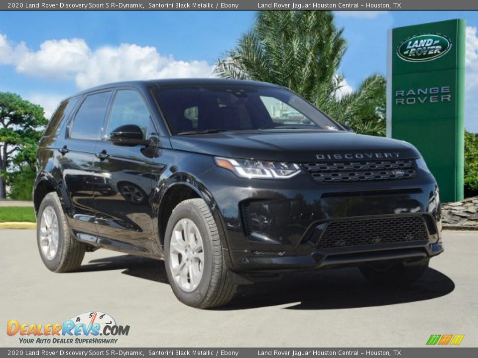 2020 Land Rover Discovery Sport S R-Dynamic Santorini Black Metallic / Ebony Photo #2
