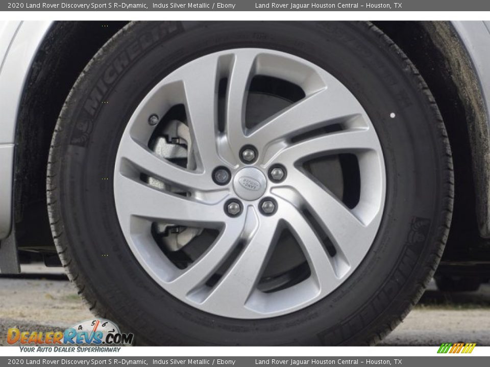 2020 Land Rover Discovery Sport S R-Dynamic Indus Silver Metallic / Ebony Photo #8