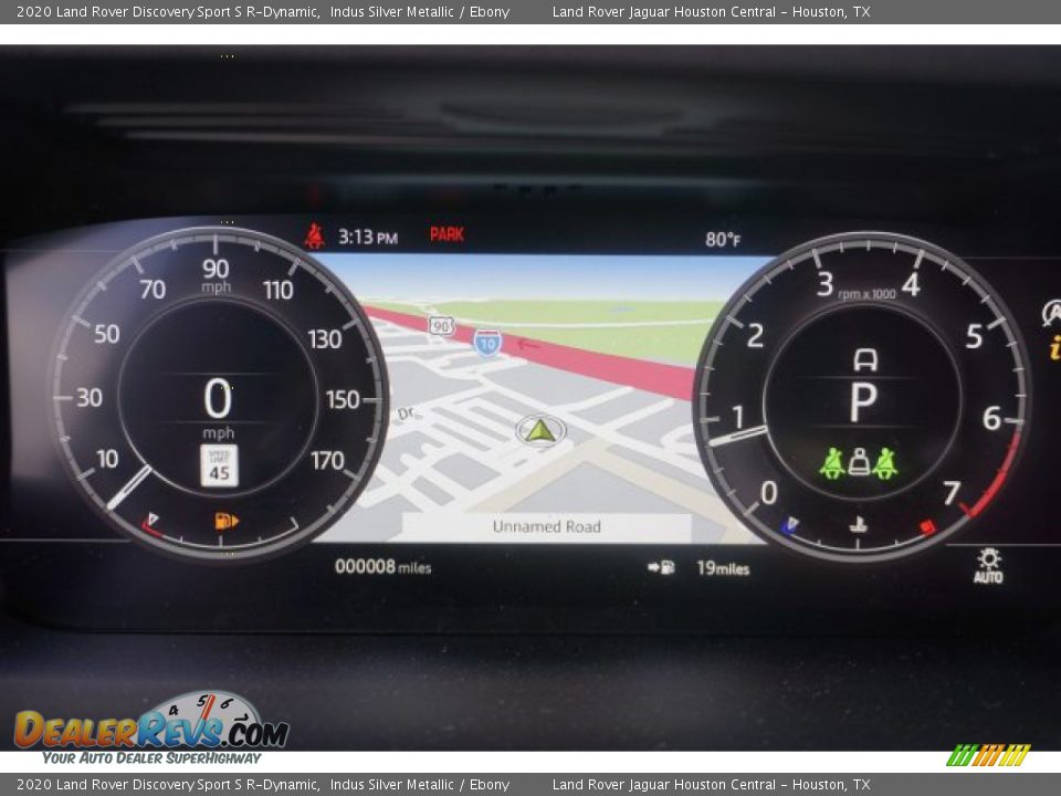 2020 Land Rover Discovery Sport S R-Dynamic Indus Silver Metallic / Ebony Photo #14