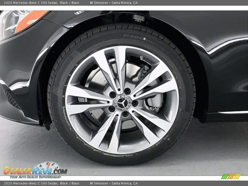 2020 Mercedes-Benz C 300 Sedan Black / Black Photo #9