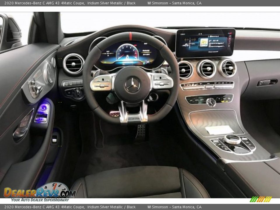 2020 Mercedes-Benz C AMG 43 4Matic Coupe Iridium Silver Metallic / Black Photo #4