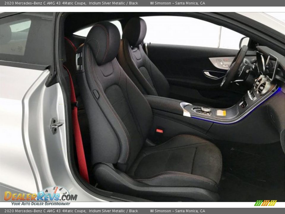 2020 Mercedes-Benz C AMG 43 4Matic Coupe Iridium Silver Metallic / Black Photo #6