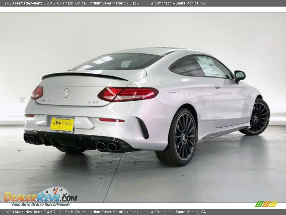 2020 Mercedes-Benz C AMG 43 4Matic Coupe Iridium Silver Metallic / Black Photo #16