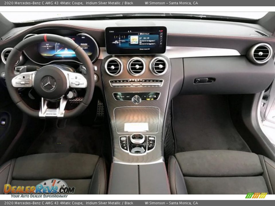 Dashboard of 2020 Mercedes-Benz C AMG 43 4Matic Coupe Photo #17
