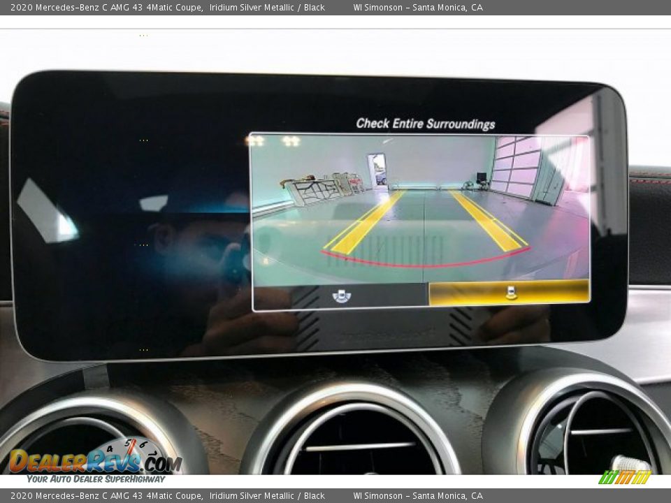 2020 Mercedes-Benz C AMG 43 4Matic Coupe Iridium Silver Metallic / Black Photo #21