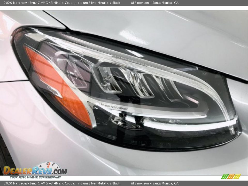 2020 Mercedes-Benz C AMG 43 4Matic Coupe Iridium Silver Metallic / Black Photo #32