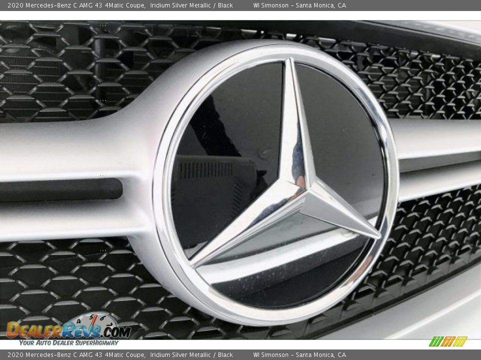 2020 Mercedes-Benz C AMG 43 4Matic Coupe Iridium Silver Metallic / Black Photo #33