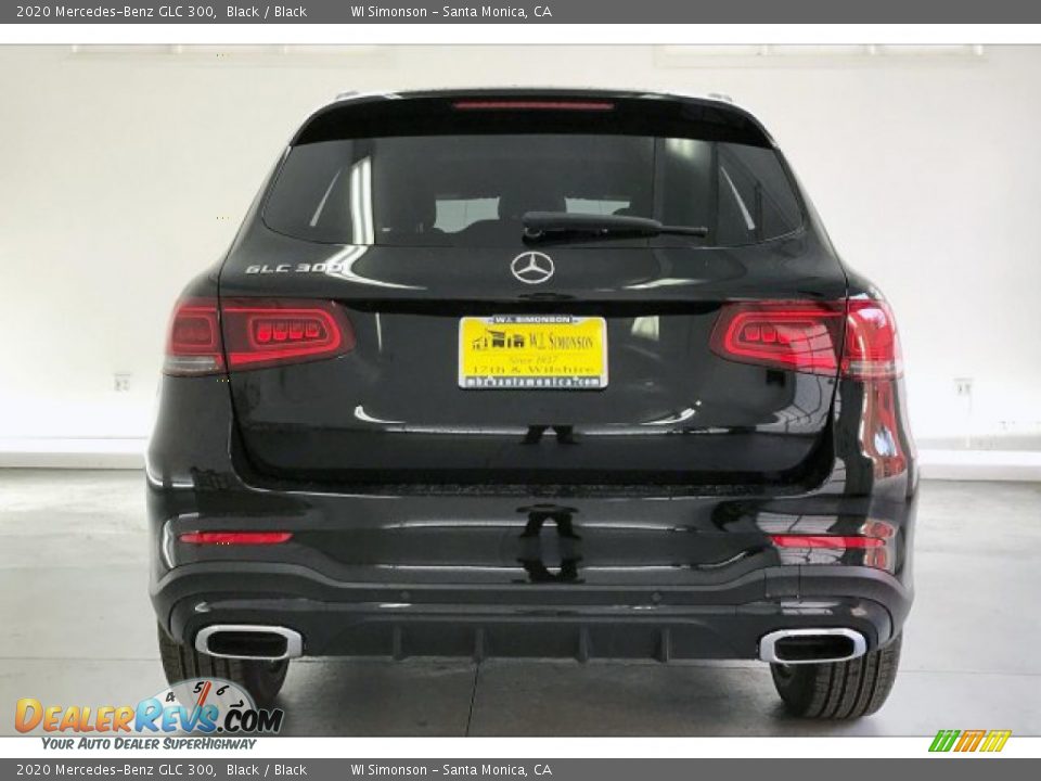 2020 Mercedes-Benz GLC 300 Black / Black Photo #3