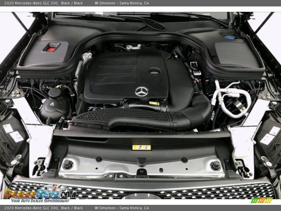 2020 Mercedes-Benz GLC 300 Black / Black Photo #8