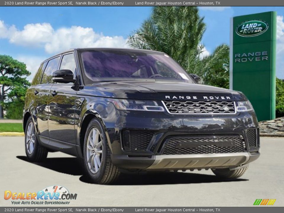 2020 Land Rover Range Rover Sport SE Narvik Black / Ebony/Ebony Photo #2