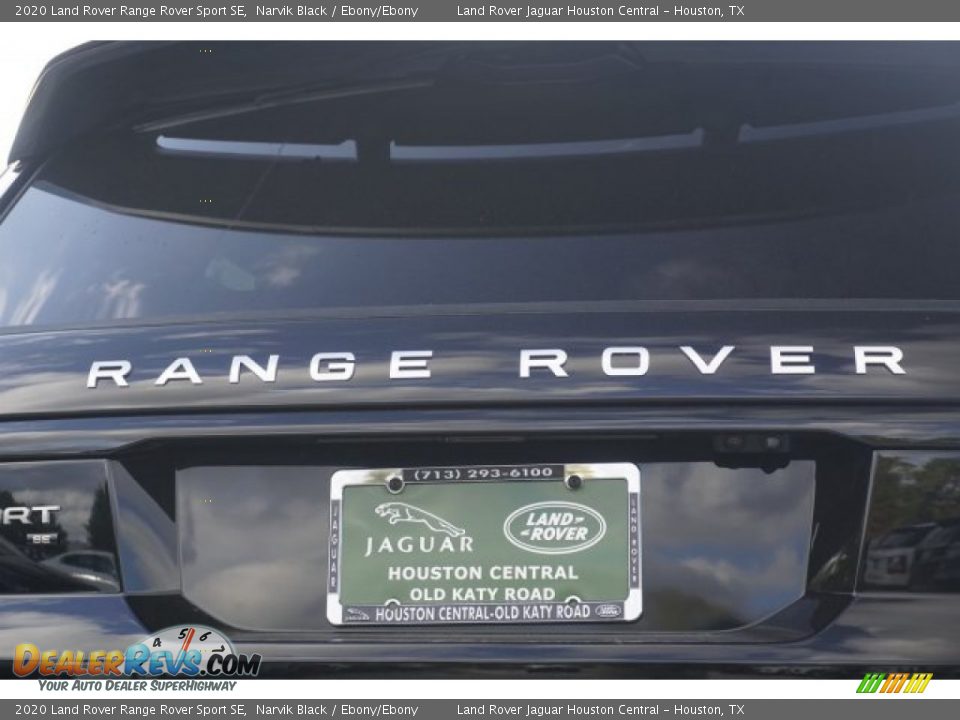 2020 Land Rover Range Rover Sport SE Narvik Black / Ebony/Ebony Photo #9