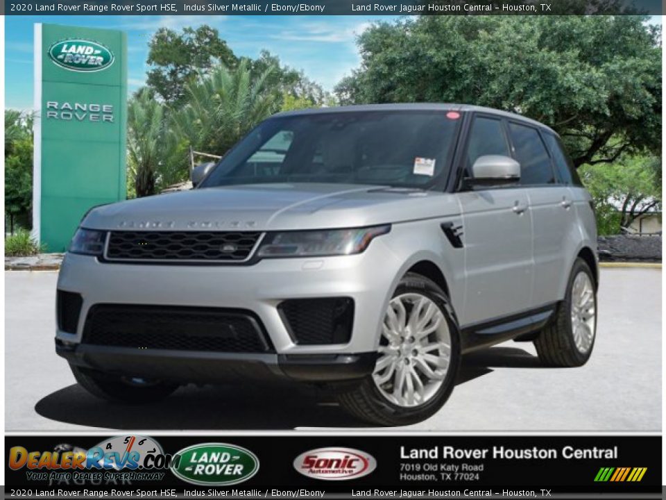 2020 Land Rover Range Rover Sport HSE Indus Silver Metallic / Ebony/Ebony Photo #1