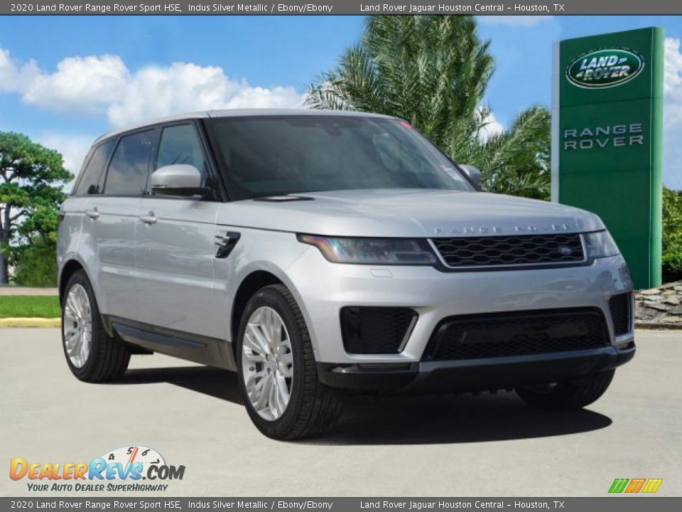 2020 Land Rover Range Rover Sport HSE Indus Silver Metallic / Ebony/Ebony Photo #2
