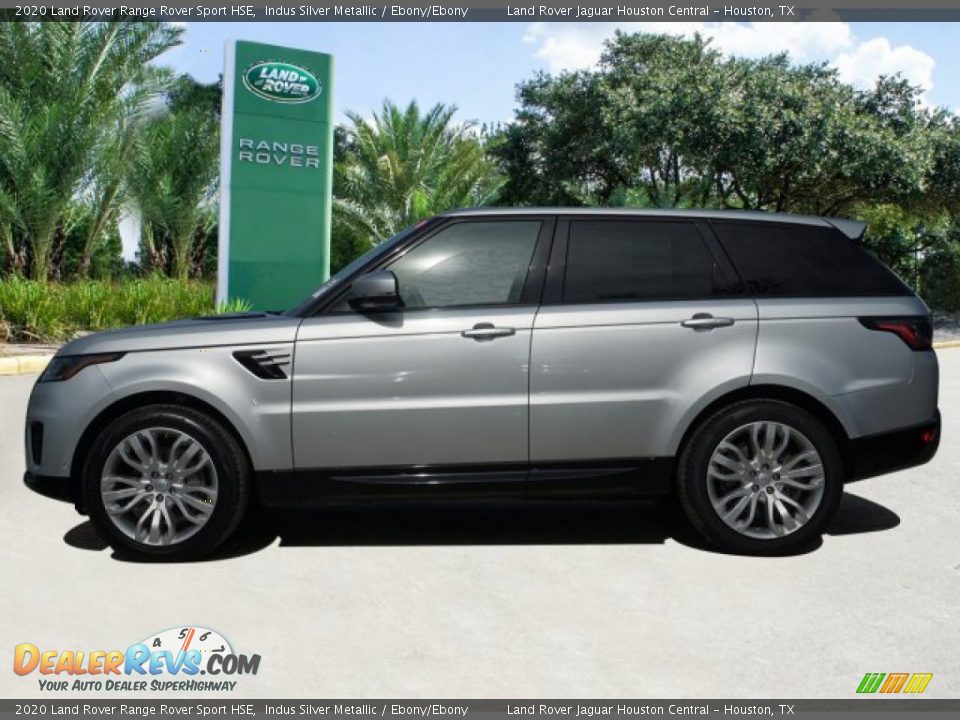 2020 Land Rover Range Rover Sport HSE Indus Silver Metallic / Ebony/Ebony Photo #3