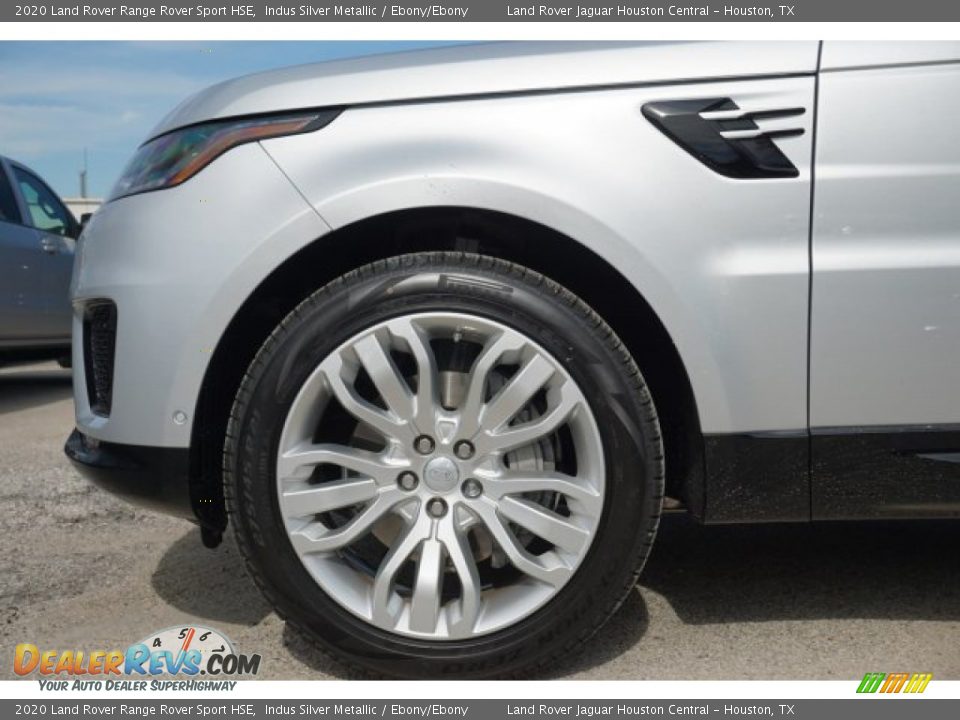 2020 Land Rover Range Rover Sport HSE Indus Silver Metallic / Ebony/Ebony Photo #6
