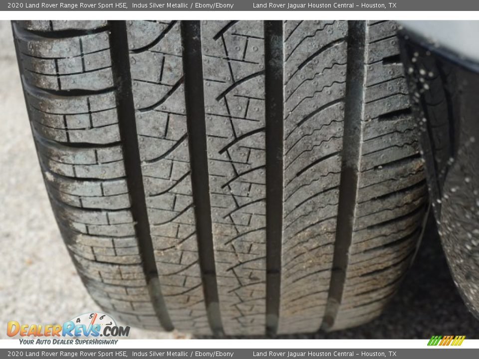 2020 Land Rover Range Rover Sport HSE Indus Silver Metallic / Ebony/Ebony Photo #8