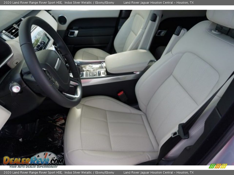 2020 Land Rover Range Rover Sport HSE Indus Silver Metallic / Ebony/Ebony Photo #10