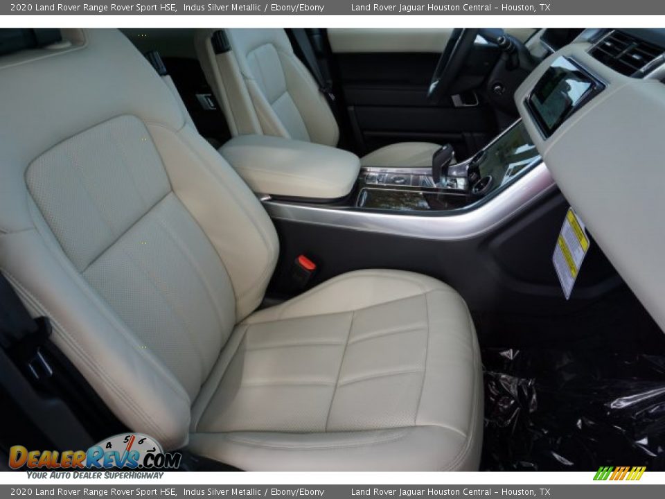 2020 Land Rover Range Rover Sport HSE Indus Silver Metallic / Ebony/Ebony Photo #11