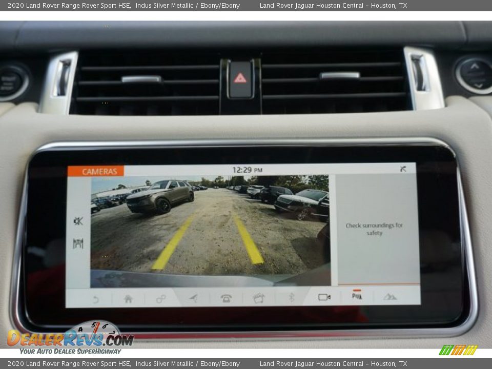 2020 Land Rover Range Rover Sport HSE Indus Silver Metallic / Ebony/Ebony Photo #14