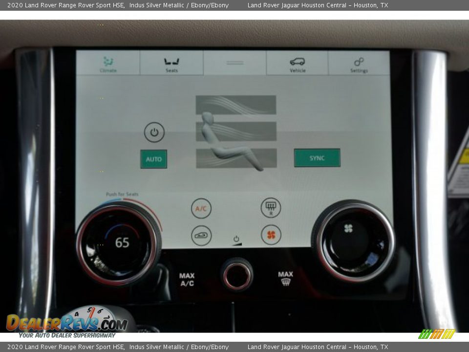 2020 Land Rover Range Rover Sport HSE Indus Silver Metallic / Ebony/Ebony Photo #15