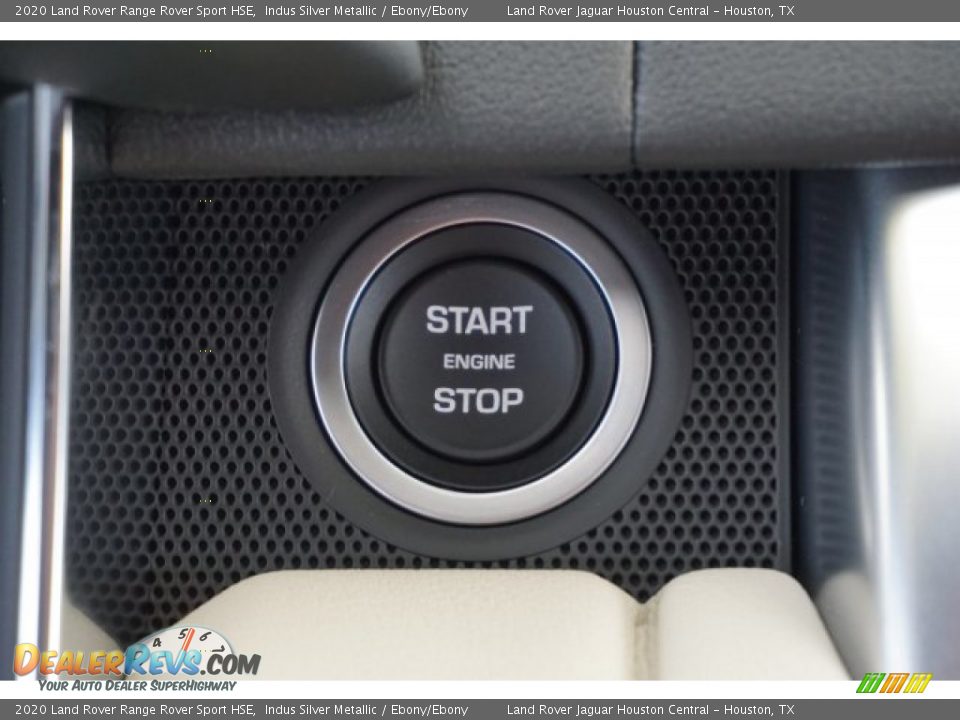 2020 Land Rover Range Rover Sport HSE Indus Silver Metallic / Ebony/Ebony Photo #17