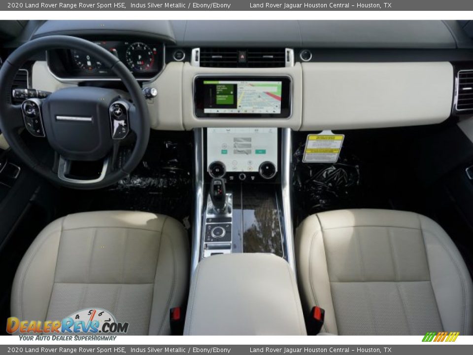 2020 Land Rover Range Rover Sport HSE Indus Silver Metallic / Ebony/Ebony Photo #24