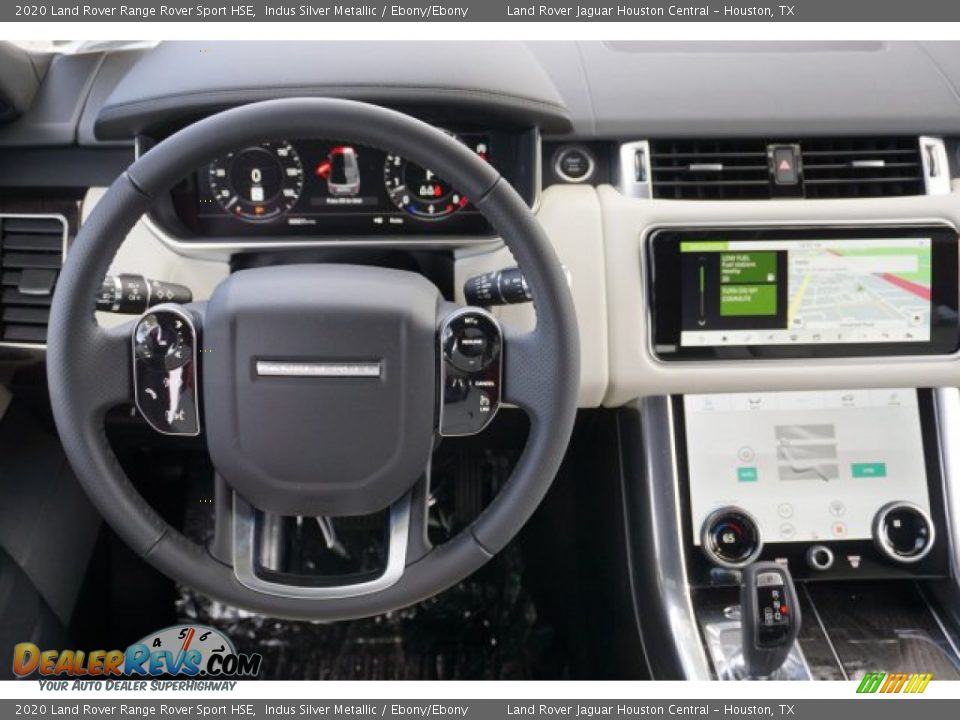 2020 Land Rover Range Rover Sport HSE Indus Silver Metallic / Ebony/Ebony Photo #25