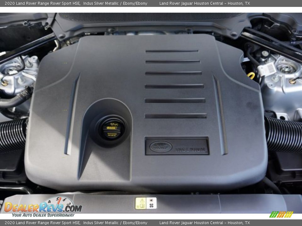 2020 Land Rover Range Rover Sport HSE Indus Silver Metallic / Ebony/Ebony Photo #30