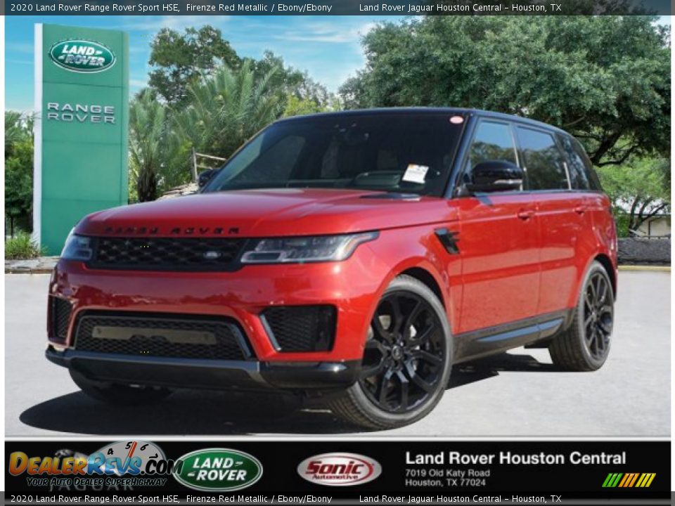 2020 Land Rover Range Rover Sport HSE Firenze Red Metallic / Ebony/Ebony Photo #1