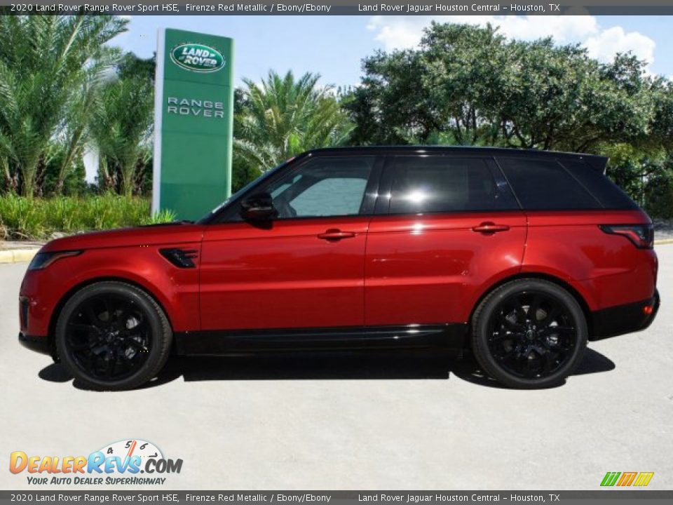 2020 Land Rover Range Rover Sport HSE Firenze Red Metallic / Ebony/Ebony Photo #3