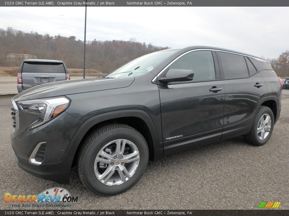 2020 GMC Terrain SLE AWD Graphite Gray Metallic / Jet Black Photo #1