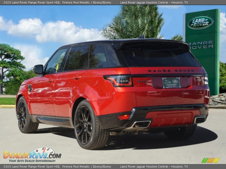 2020 Land Rover Range Rover Sport HSE Firenze Red Metallic / Ebony/Ebony Photo #4