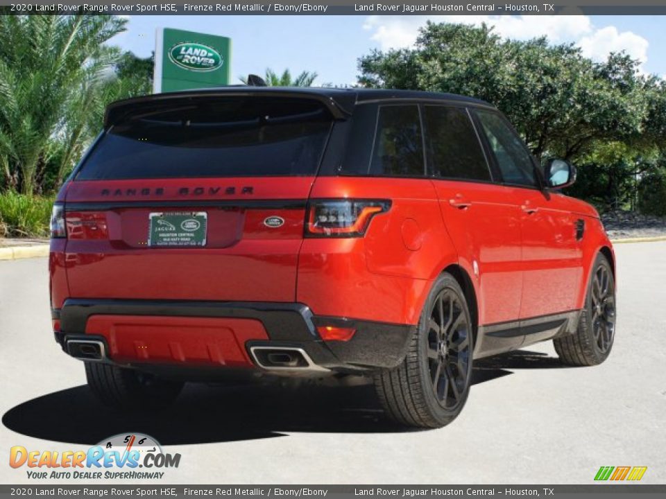2020 Land Rover Range Rover Sport HSE Firenze Red Metallic / Ebony/Ebony Photo #5