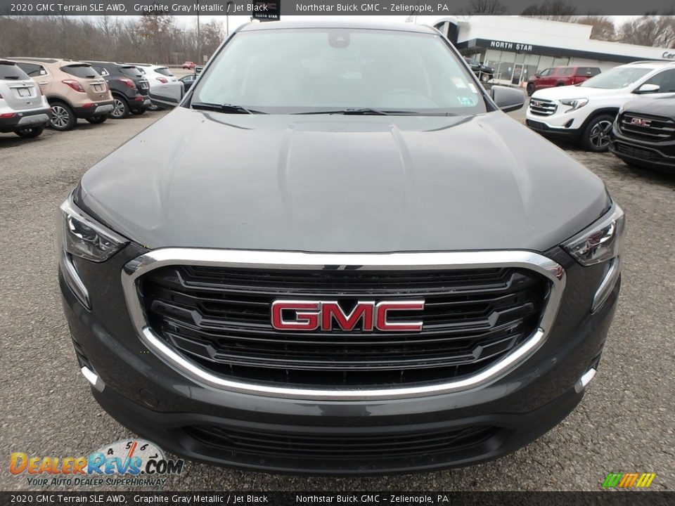 2020 GMC Terrain SLE AWD Graphite Gray Metallic / Jet Black Photo #2