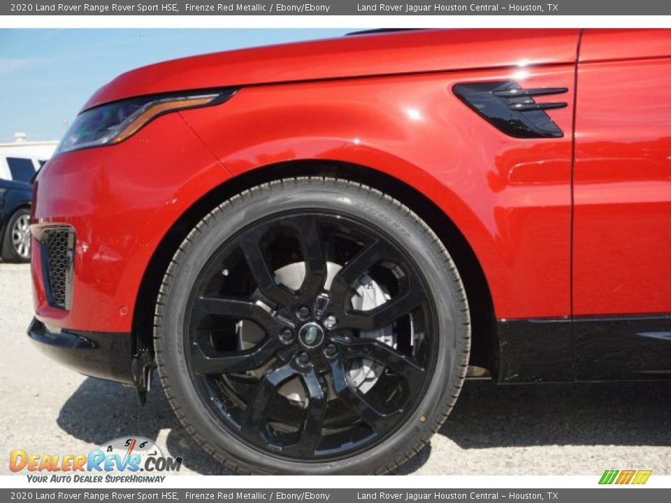 2020 Land Rover Range Rover Sport HSE Firenze Red Metallic / Ebony/Ebony Photo #6