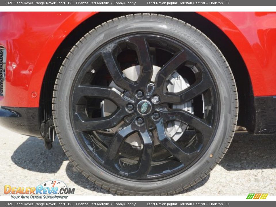 2020 Land Rover Range Rover Sport HSE Firenze Red Metallic / Ebony/Ebony Photo #8