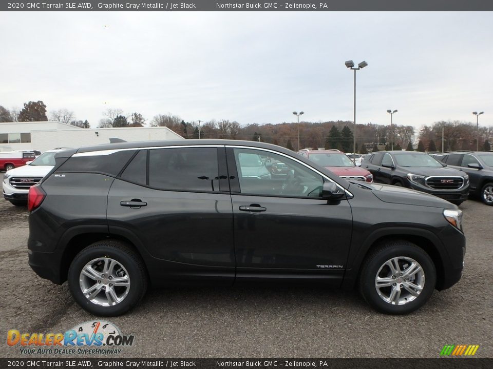 2020 GMC Terrain SLE AWD Graphite Gray Metallic / Jet Black Photo #4