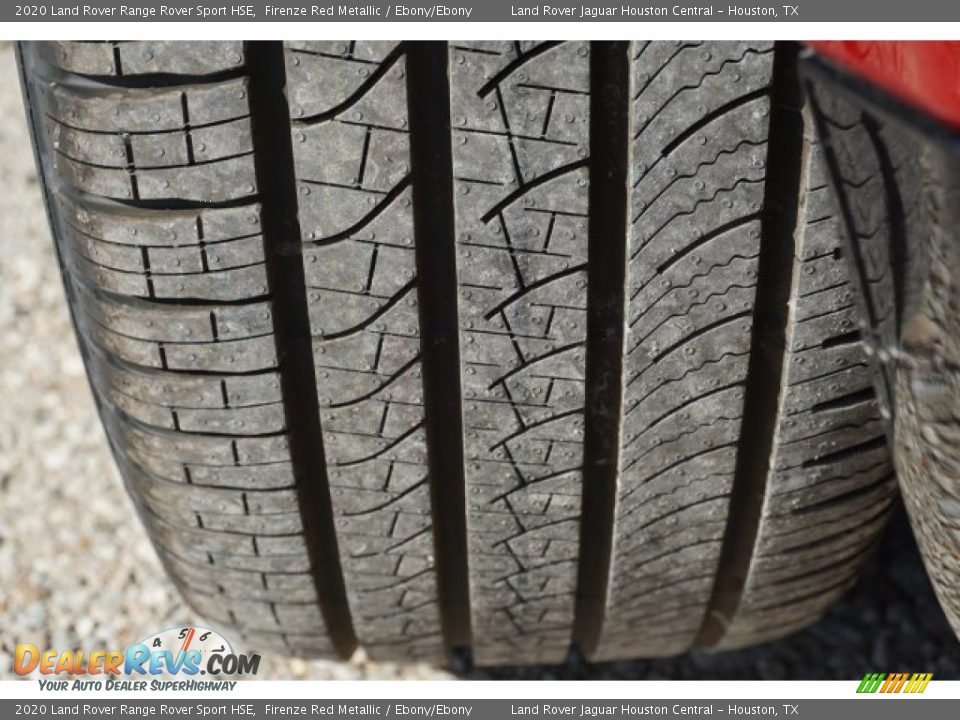 2020 Land Rover Range Rover Sport HSE Firenze Red Metallic / Ebony/Ebony Photo #9