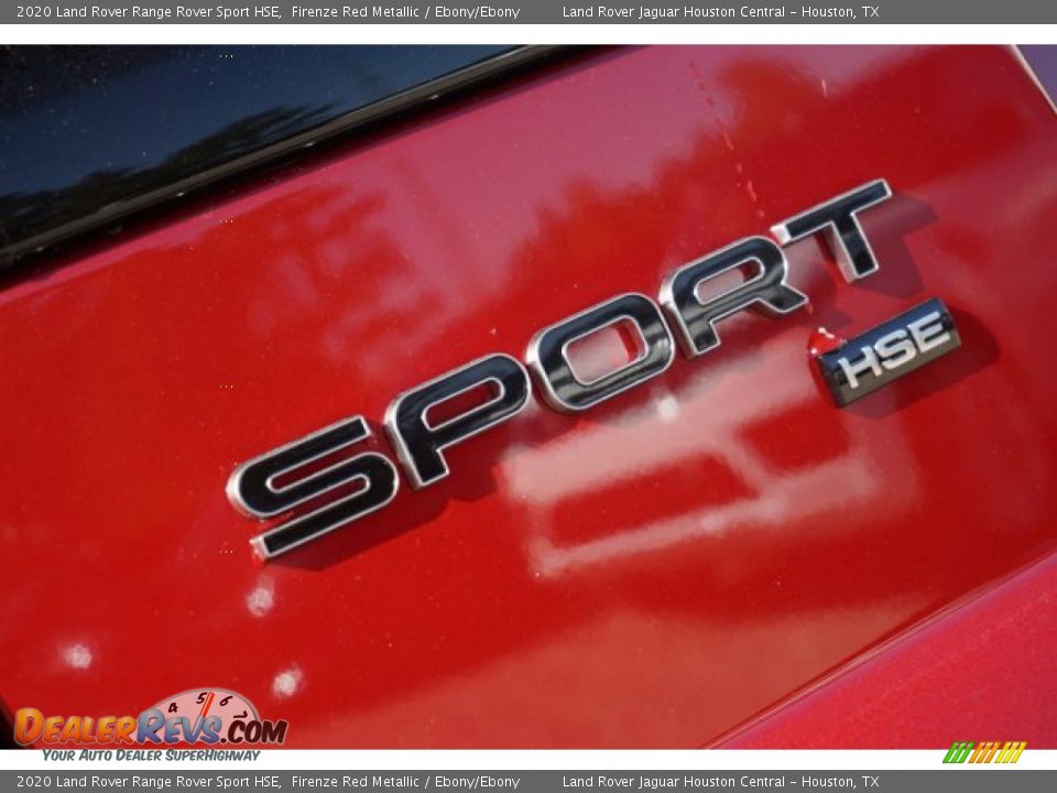 2020 Land Rover Range Rover Sport HSE Firenze Red Metallic / Ebony/Ebony Photo #10